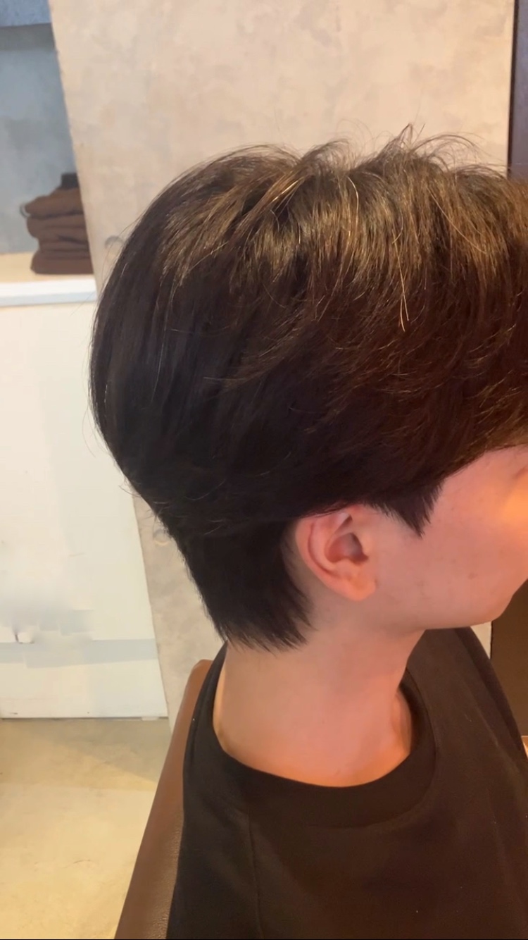 ニュアンスショート＋くびれカット✨