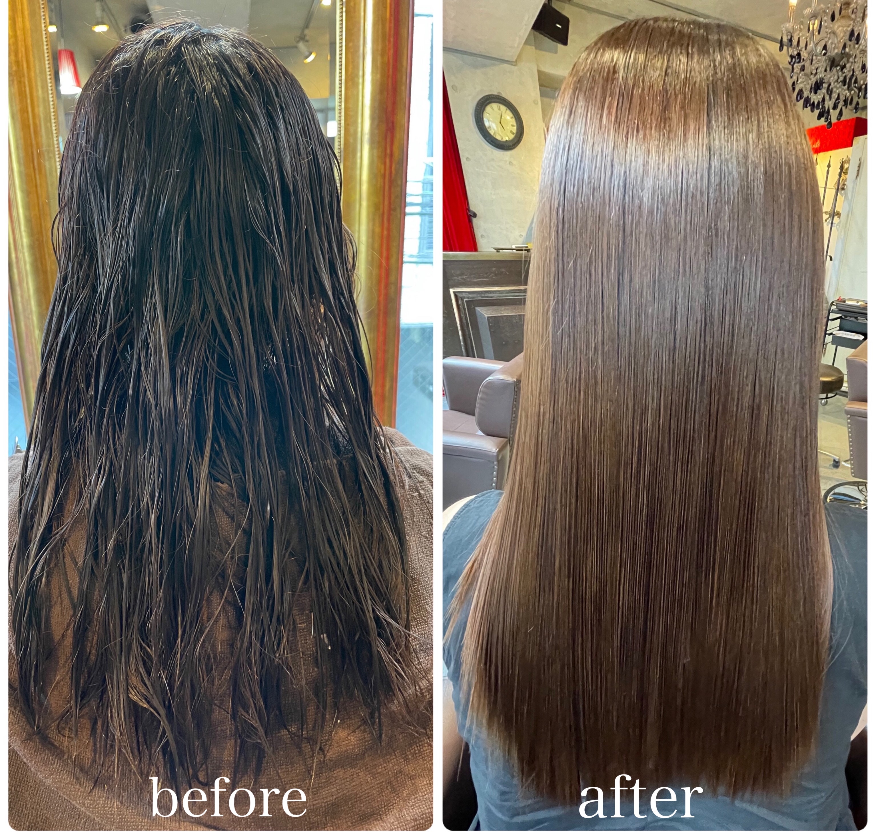 【梅雨のうねり対策に】毛質改善縮毛矯正で美髪キープ