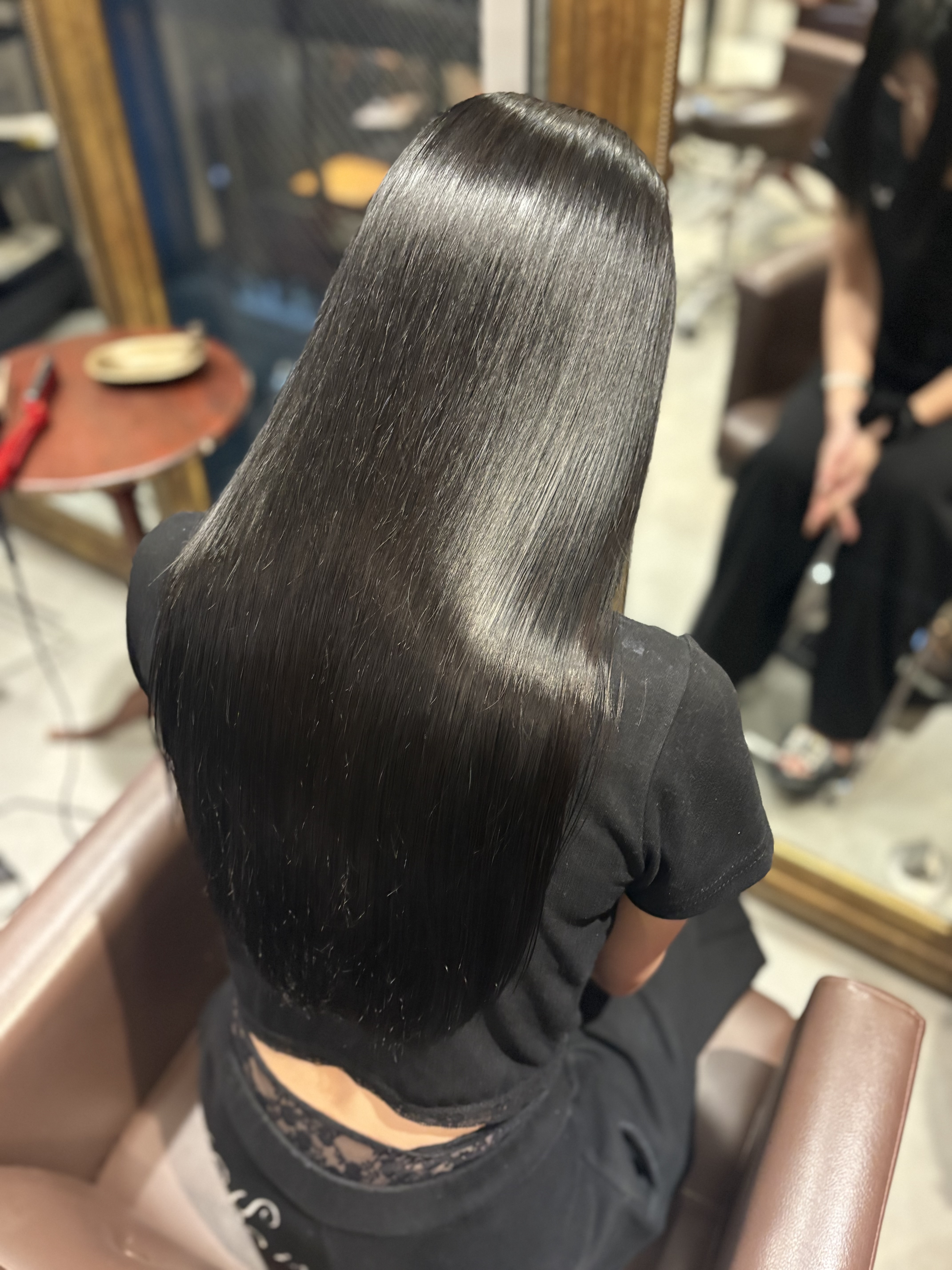 つやつや黒髪ロング✨