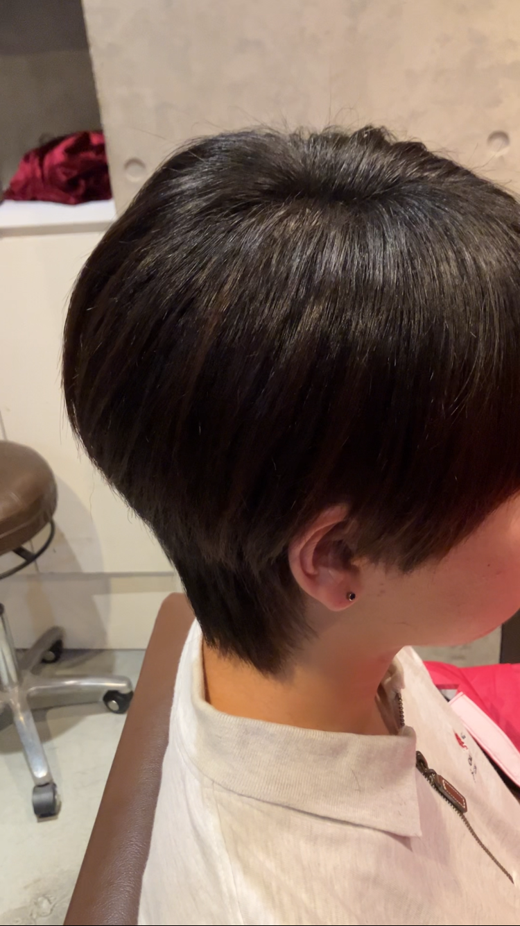 縮毛矯正でもくびれ✨ラウンドマッシュ